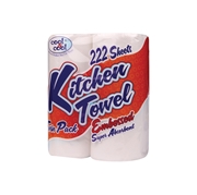 Kitchen Towel Embossed white111's x 2 Ply